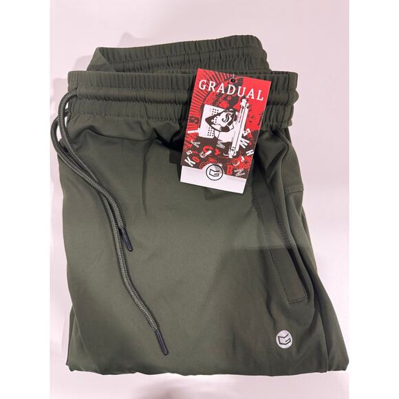 G Gradual Men's Sweatpants with Zipper Pockets Athletic Pants Traning Track - Picture 4 of 4